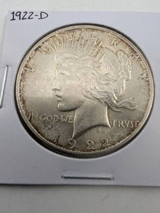 1922-D Peace Dollar (Estate Collection)