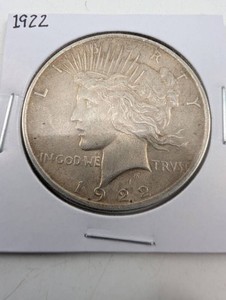 1922 Peace Dollar - Estate Collection