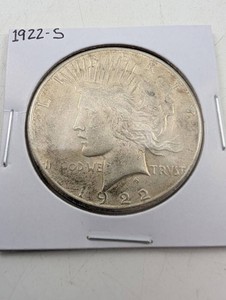 1922-S Peace Dollar