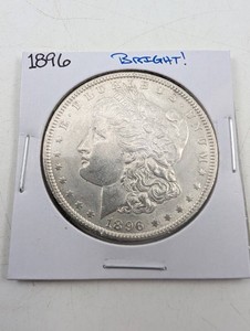 1896 Morgan Silver Dollar From Estate Collection