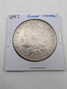 1897 United States Morgan Dollar From Estate