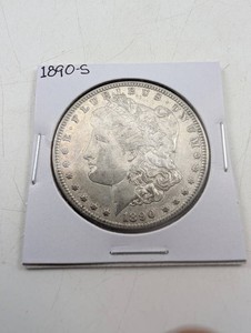 1890-S Morgan Dollar from Estate
