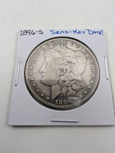 1896-S Morgan Silver Dollar, Semi-Key Date