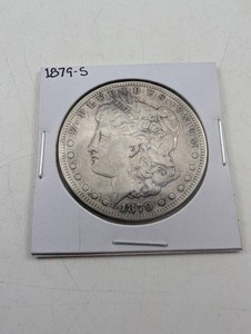 1879-S Morgan Silver Dollar From Estate Collection