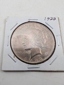 1922 United States Peace Silver Dollar