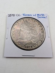 1878-CC Morgan Silver Dollar From Estate Collection