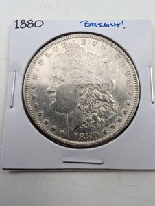 1880 U.S. Morgan Silver Dollar - Estate Collection