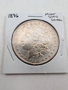 Estate 1896 Morgan Silver Dollar