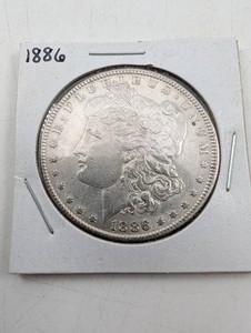 1886 Morgan Silver Dollar from Estate Collection