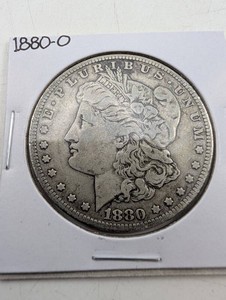 1880 United States Morgan Silver Dollar From Estate Collection