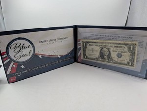 1957 One Dollar Blue Seal Silver Certificate