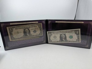 Estate United States Rare Currency Collection, 2-Piece Display