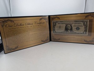 Estate 1957 One Dollar Silver Certificate Display