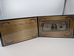 Estate Collection 1957 One Dollar Silver Certificate Display