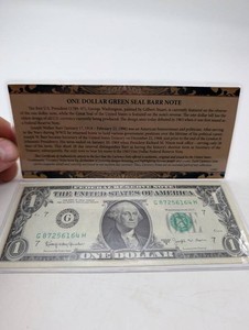 Estate One Dollar Green Seal Barr Note, Series 1963-B