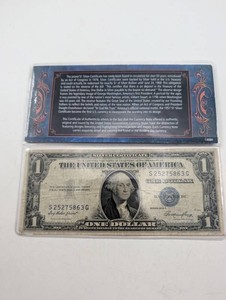 Estate Series 1935E One Dollar Silver Certificate S25275863G