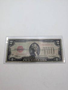 Estate $2 United States Note Series Of 1928 D