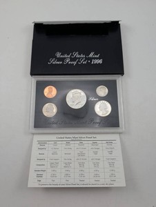 Estate 1996 United States Mint Silver Proof Set