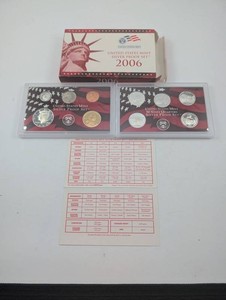 2006 United States Mint Silver Proof Sets (Lot of 2)