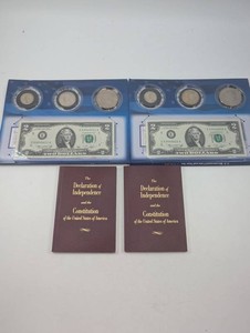 Estate U.S. Bicentennial Coin & Note Sets (Lot of 2)