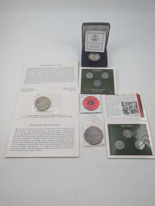 Estate Collection Of Commemorative And Vintage Coins