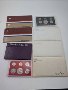 Estate Collection of U.S. Mint Coin Sets, 1977-1986