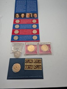 Estate Collection of 12 Presidential Coins and Bicentennial Medals