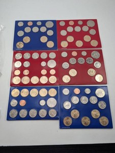 Estate Lot of 6 United States Mint Uncirculated Coin Sets
