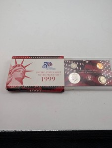 Estate 1999 United States Mint Silver Proof Set