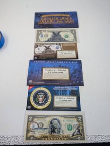 Estate Collection of U.S. Bank Note Collectibles (Lot of 4)