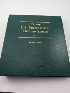 Estate Proof U.S. Presidential Dollar Series Album 2007