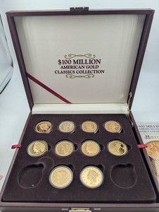 Estate American Gold Classics Collection Tribute Coins Lot of 10