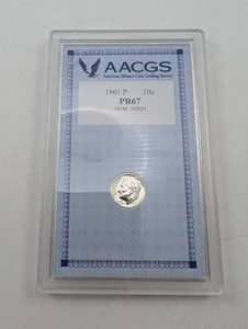 Estate 1961 P 10c PR67 Roosevelt Dime