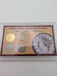 Estate Liberty Nickel Collection, Framed (Lot of 4)