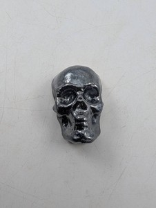 Estate YPS Poured Silver Skull Ingot, 1000g, 999 Fine