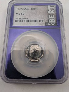 Estate NGC 1965 SMS 10C MS 69 Roosevelt Dime