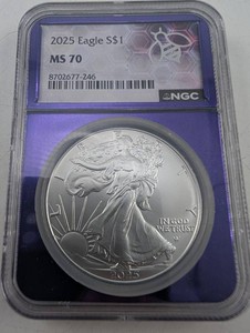 2025 American Silver Eagle NGC MS 70