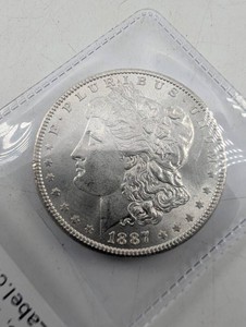 1887 Morgan Silver Dollar