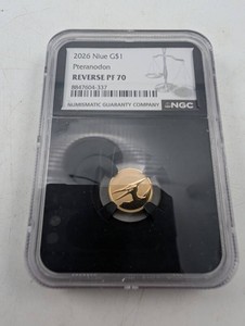 2026 Niue $1 Pteranodon NGC PF 70 Coin
