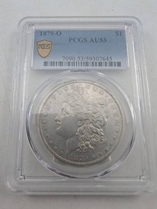 Estate 1879-O Morgan Dollar PCGS AU53