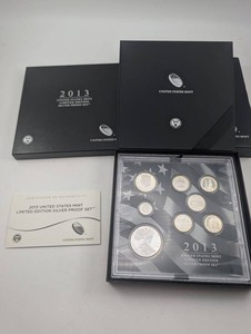 2013 United States Mint Silver Proof Set - Estate Collection