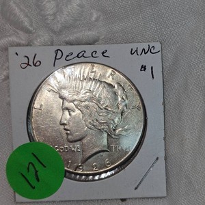 1926 Peace Dollar $1 UNC