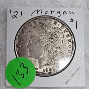 1921 Morgan Dollar $1