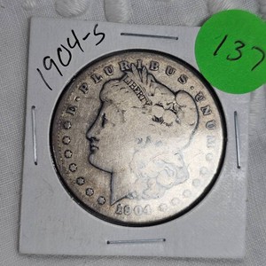 1904S Morgan Dollar $1