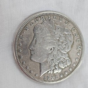 1921S Morgan Dollar $1, Clean, Nice Toning
