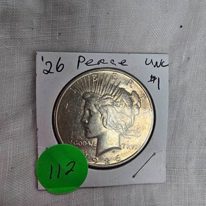 1926 Peace Dollar $1 UNC Very Nice
