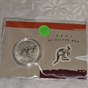 2001 $1 Silver Roo