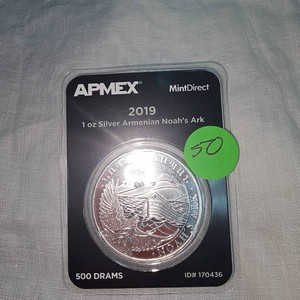 2019 Apmex 1oz Noahs Ark Silver