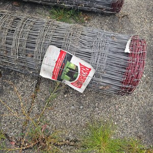 As New Roll of Red Brand Woven Field Wire Fence-330ftx47