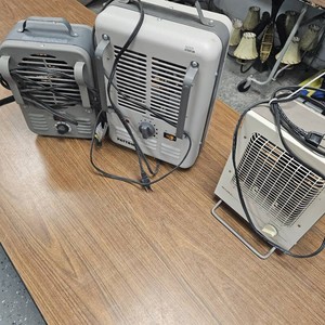 Three Like New Portable Milk House Heaters